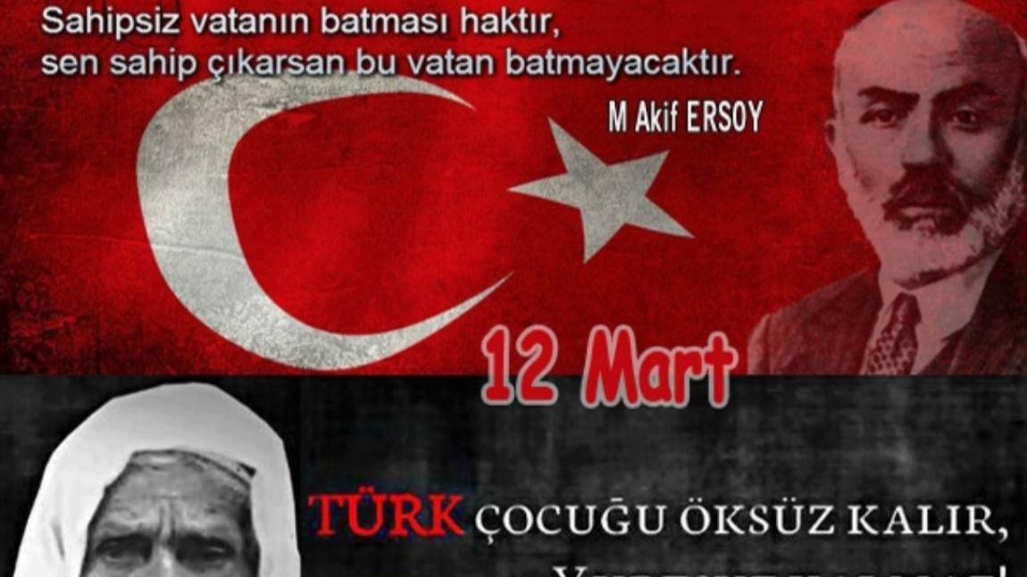 Erzurum'un Düşman işgalinden Kurtuluşu  ve Istiklâl Marşının Kabulü 